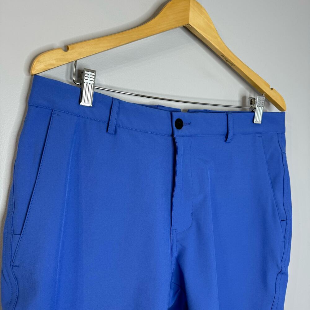 Dunning Golf Providence Performance 8.5"Short Blue Stretch Men's 34 - Picture 3 of 8